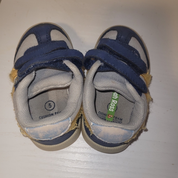 💎5/20 George Blue and Yellow Kids Sneakers - Picture 3 of 4